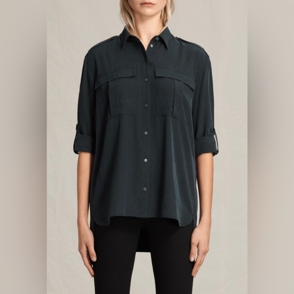 All Saints Millie blouse - Picture 1 of 7